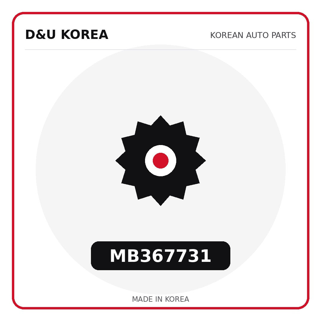 Genuine Mobis MB367731  for Korean vehicles | D&U Korea