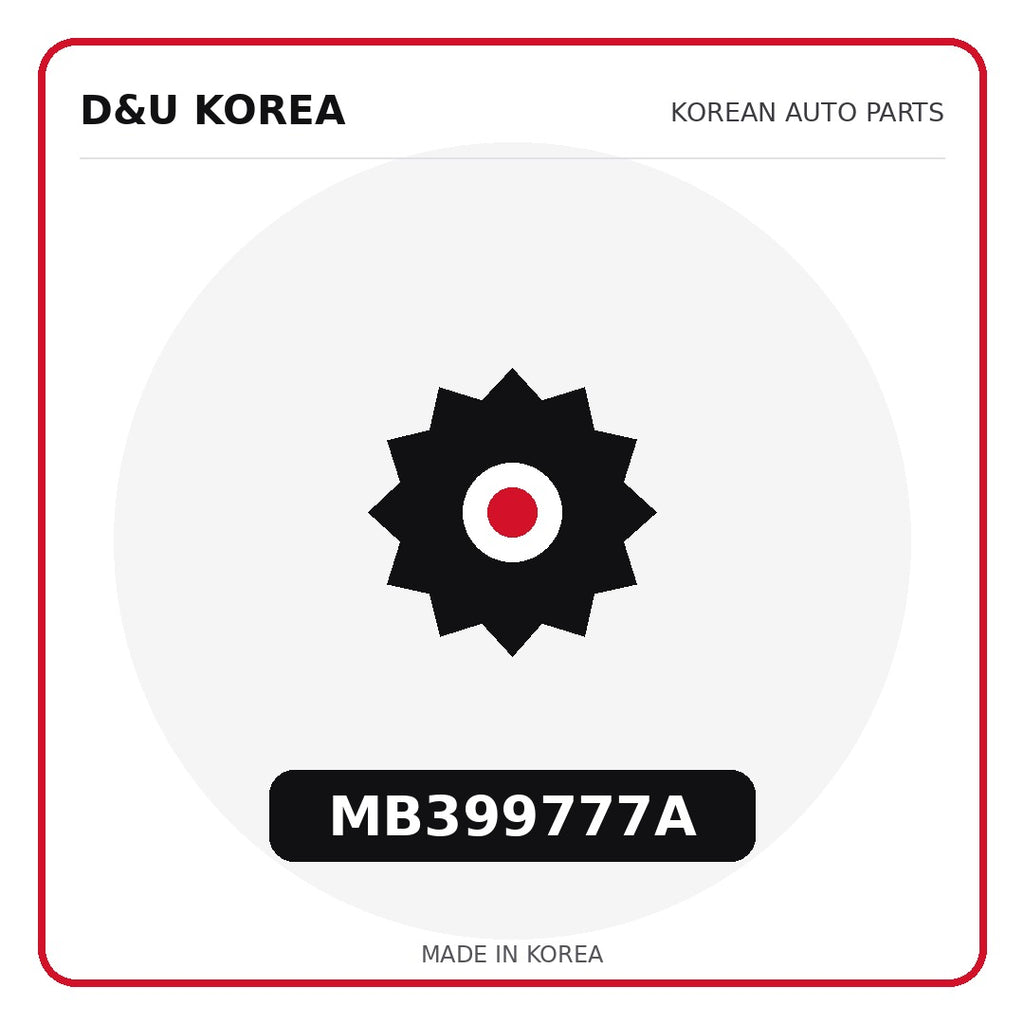 Genuine Mobis MB399777A  for Korean vehicles | D&U Korea