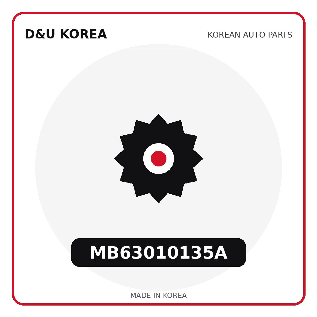 Genuine Mobis MB63010135A  for Korean vehicles | D&U Korea