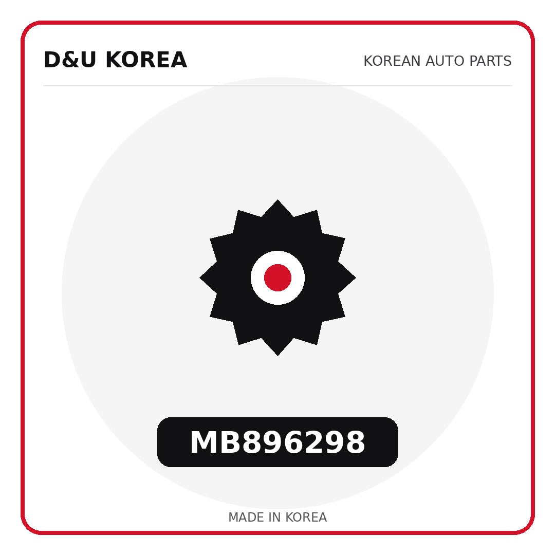 Genuine Mobis MB896298  for Korean vehicles | D&U Korea