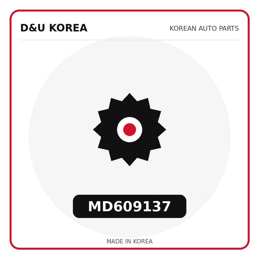 Genuine Mobis MD609137  for Korean vehicles | D&U Korea