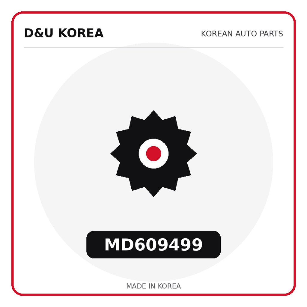 Genuine Mobis MD609499  for Korean vehicles | D&U Korea
