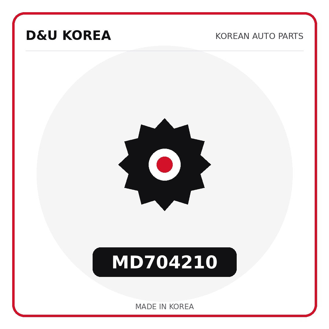 Genuine Mobis MD704210  for Korean vehicles | D&U Korea