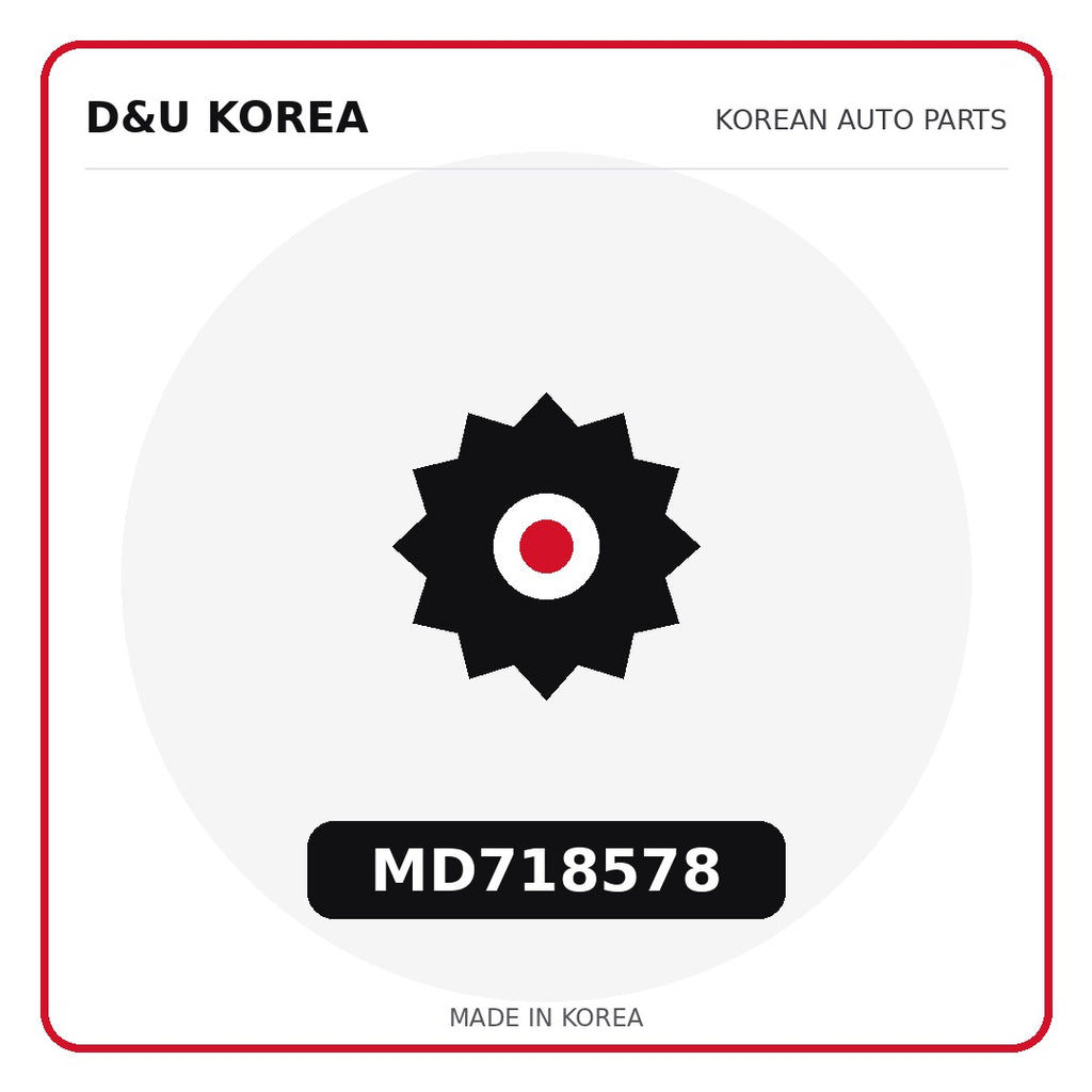 Genuine Mobis MD718578  for Korean vehicles | D&U Korea