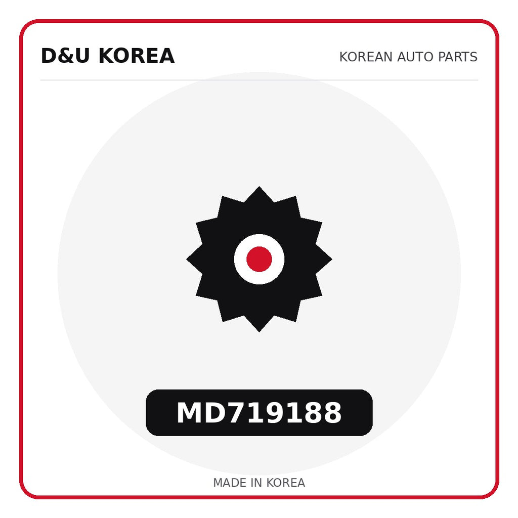 Genuine Mobis MD719188  for Korean vehicles | D&U Korea