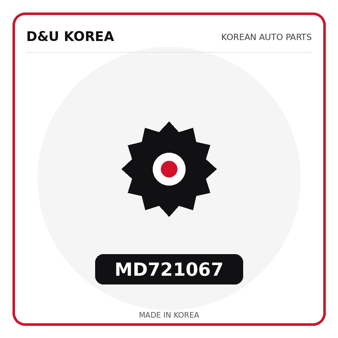 Genuine Mobis MD721067  for Korean vehicles | D&U Korea