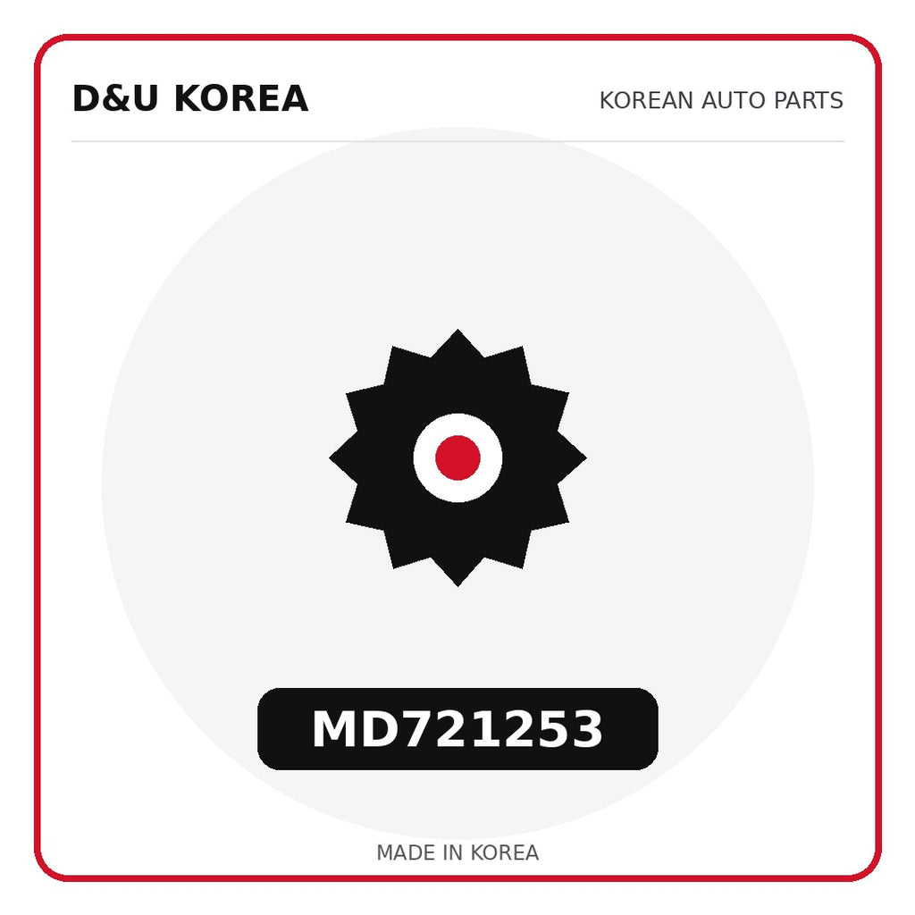 Genuine Mobis MD721253  for Korean vehicles | D&U Korea