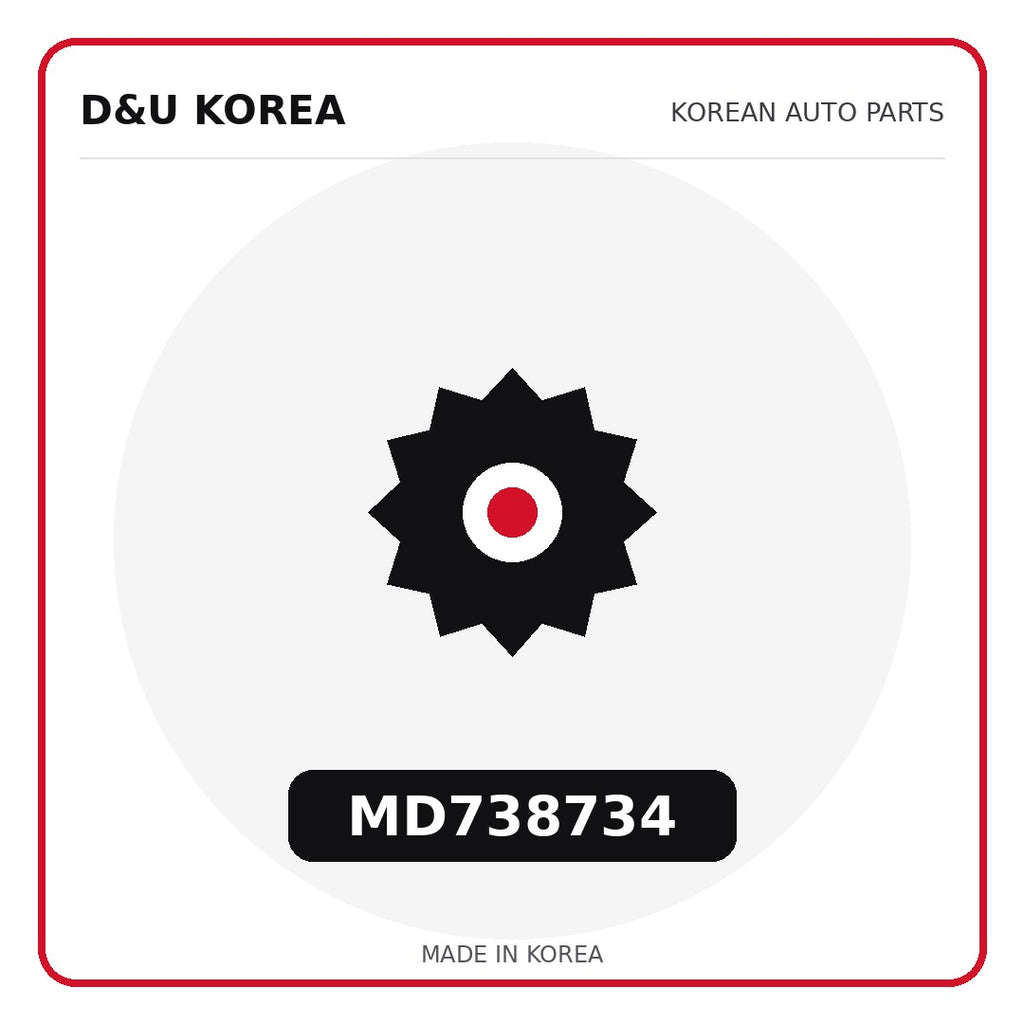 Genuine Mobis MD738734  for Korean vehicles | D&U Korea