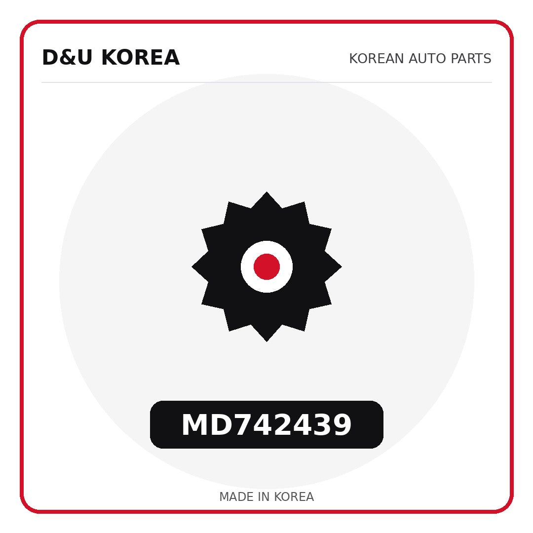 Genuine Mobis MD742439  for Korean vehicles | D&U Korea