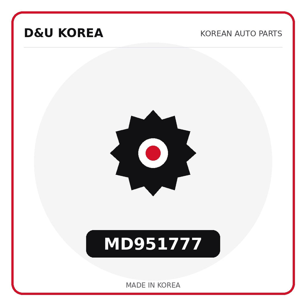 Genuine Mobis MD951777  for Korean vehicles | D&U Korea