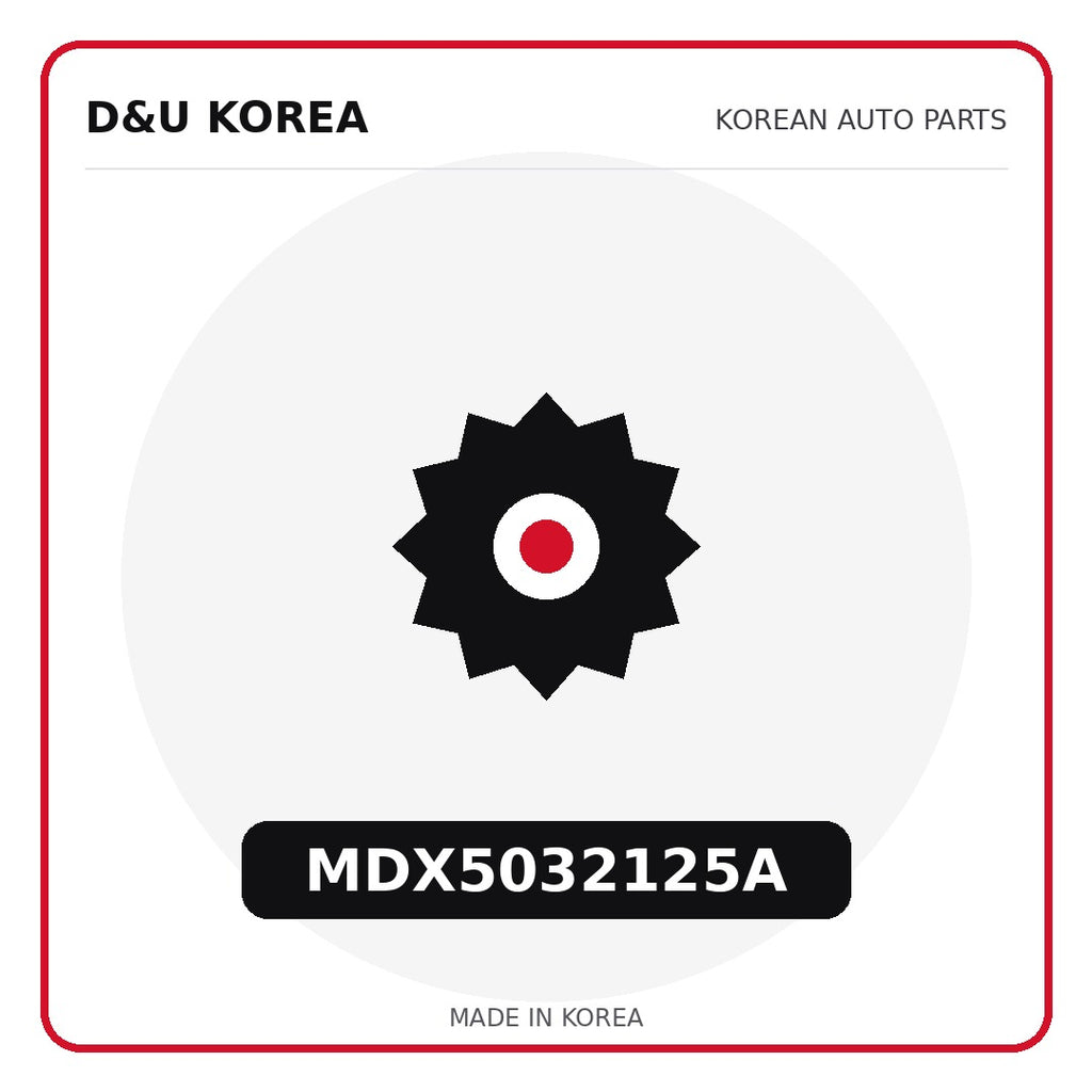 Genuine Mobis MDX5032125A  for Korean vehicles | D&U Korea