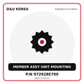 Genuine Mobis MEMBER ASSY UNIT MOUNTING 972928E700 for Korean vehicles | D&U Korea