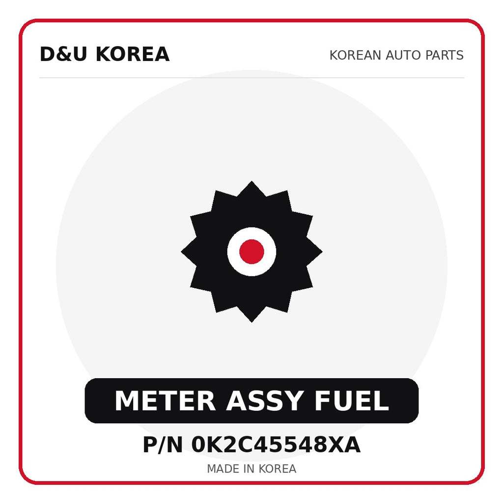 Genuine Mobis METER ASSY FUEL 0K2C45548XA - Korean auto parts from D&U Korea