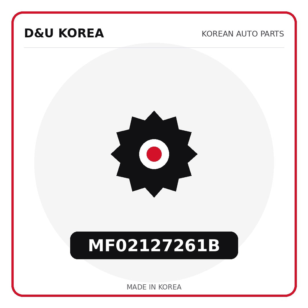 Genuine Mobis MF02127261B  for Korean vehicles | D&U Korea