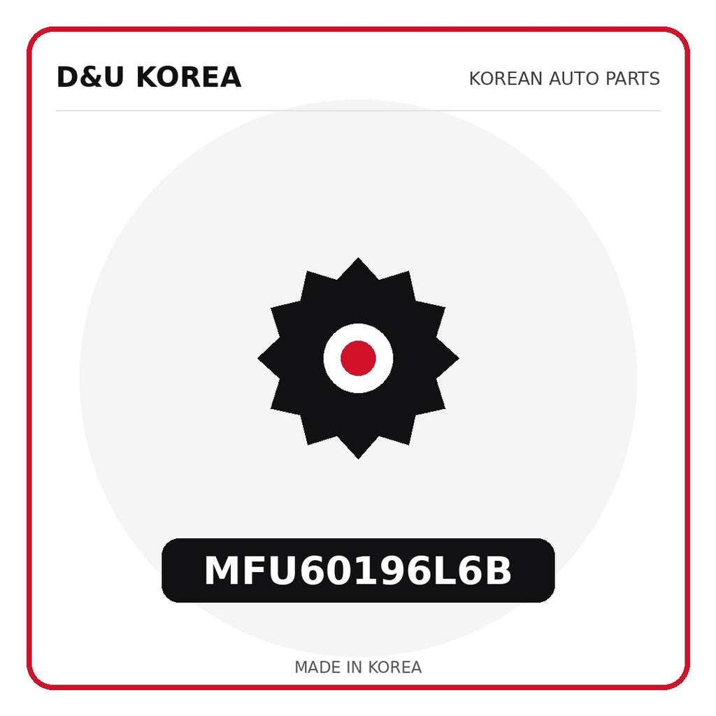 Genuine Mobis MFU60196L6B  for Korean vehicles | D&U Korea