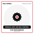 Genuine Mobis MODULE ASSY AIR BAG CONTROL 959103B250 - Korean auto parts from D&U Korea