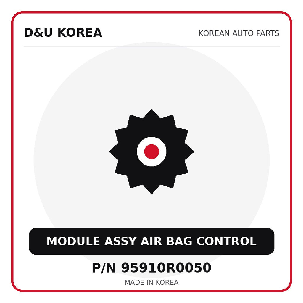 Genuine Mobis MODULE ASSY AIR BAG CONTROL 95910R0050 for Korean vehicles | D&U Korea