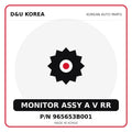 Genuine Mobis MONITOR ASSY A V RR 965653B001 for Korean vehicles | D&U Korea