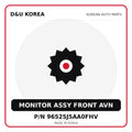 Genuine Mobis MONITOR ASSY FRONT AVN 96525J5AA0FHV for Korean vehicles | D&U Korea