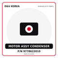 Genuine Mobis MOTOR ASSY CONDENSER 9778622010 for Korean vehicles | D&U Korea