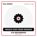 Genuine Mobis NOZZLE ASSY REAR WASHER 98930M6000 for Korean vehicles | D&U Korea