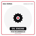 Genuine Mobis OIL ENGINE 0510000410 for Korean vehicles | D&U Korea