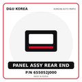 Genuine Mobis PANEL ASSY REAR END 655052J000 for Korean vehicles | D&U Korea