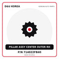 Genuine Mobis PILLAR ASSY CENTER OUTER RH 714022FB40 - Korean auto parts from D&U Korea