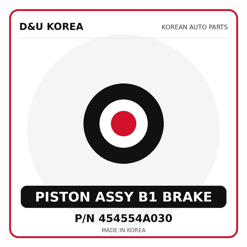 Genuine Mobis PISTON ASSY B1 BRAKE 454554A030 for Korean vehicles | D&U Korea