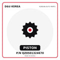 Genuine Mobis PISTON QZ0501324670 for Korean vehicles | D&U Korea