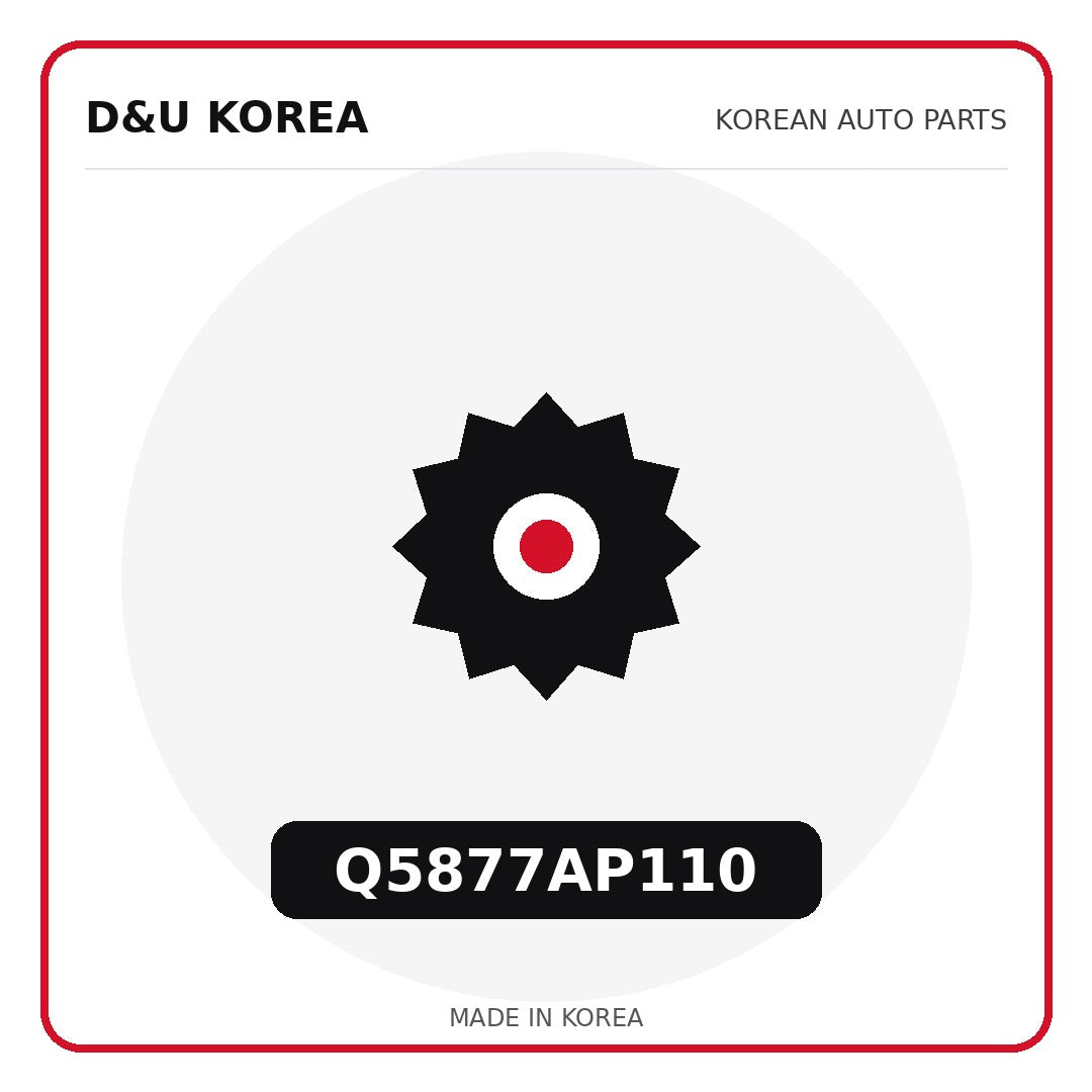 Genuine Mobis Q5877AP110  for Korean vehicles | D&U Korea