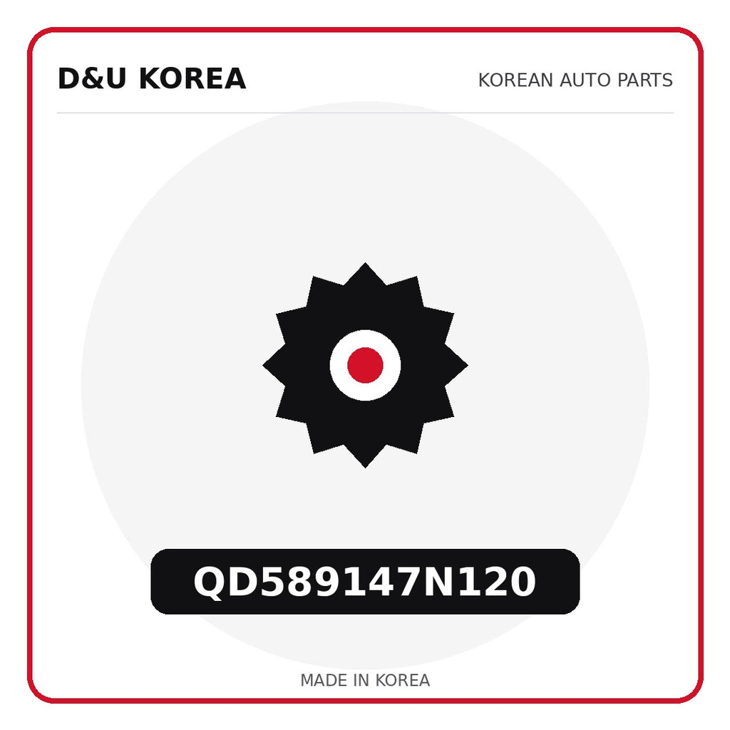 Genuine Mobis QD589147N120  for Korean vehicles | D&U Korea