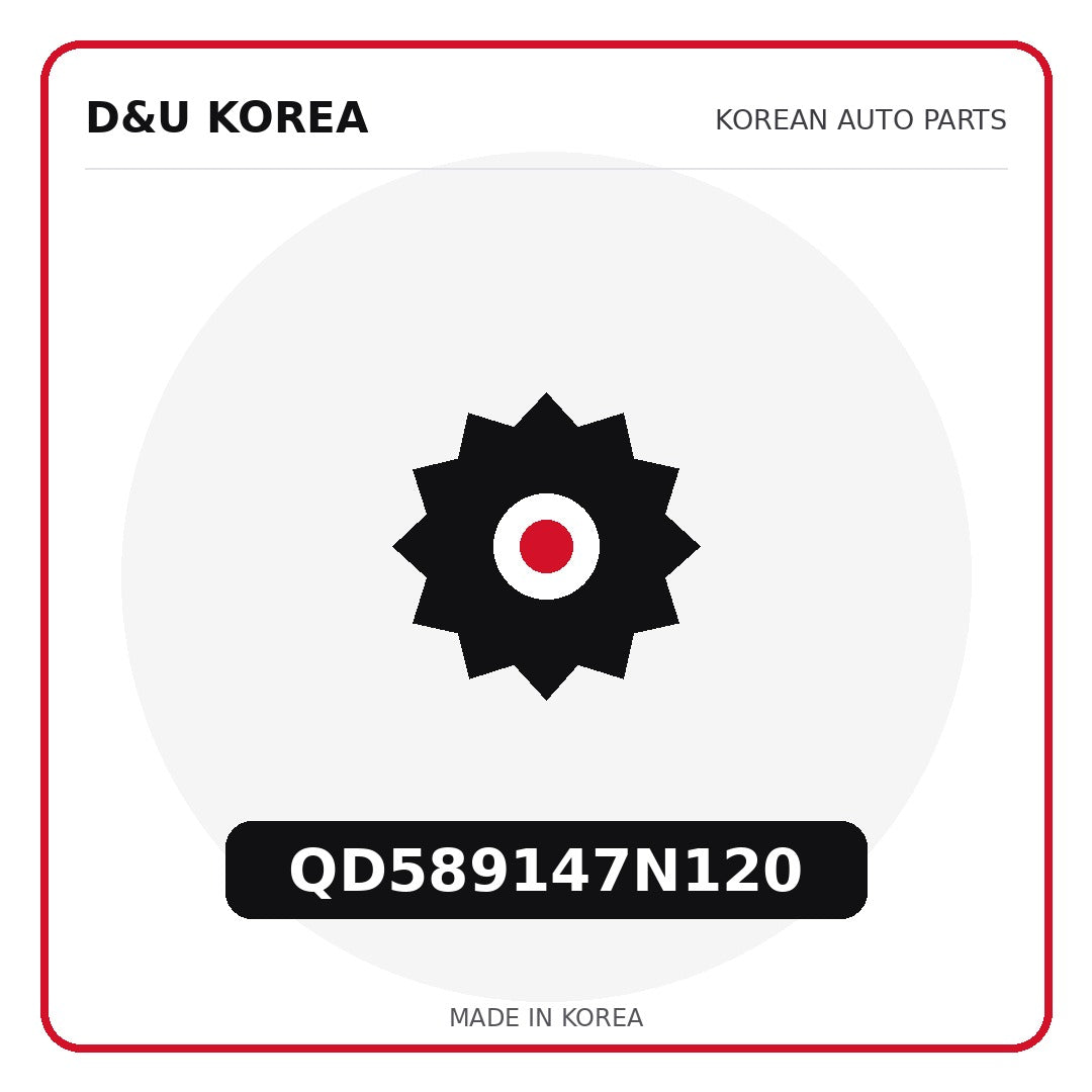 Genuine Mobis QD589147N120  for Korean vehicles | D&U Korea