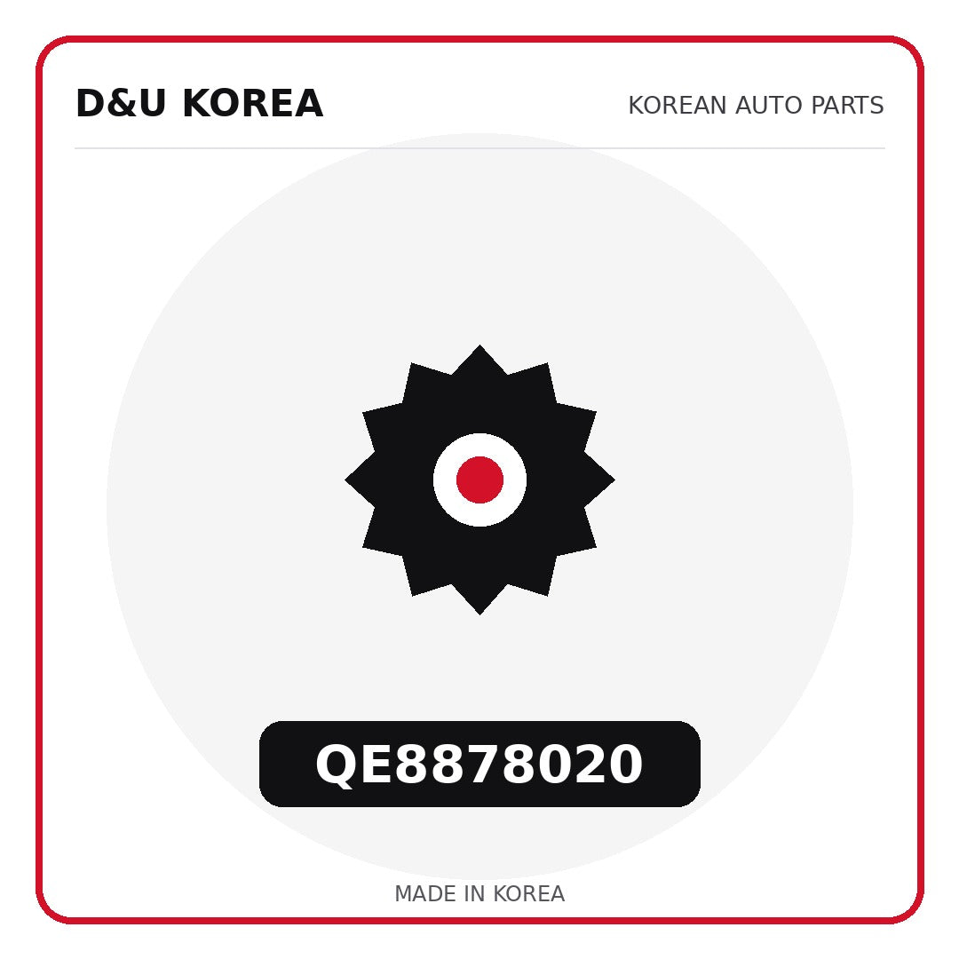 Genuine Mobis QE8878020  for Korean vehicles | D&U Korea