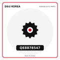 Genuine Mobis QE8878547  for Korean vehicles | D&U Korea