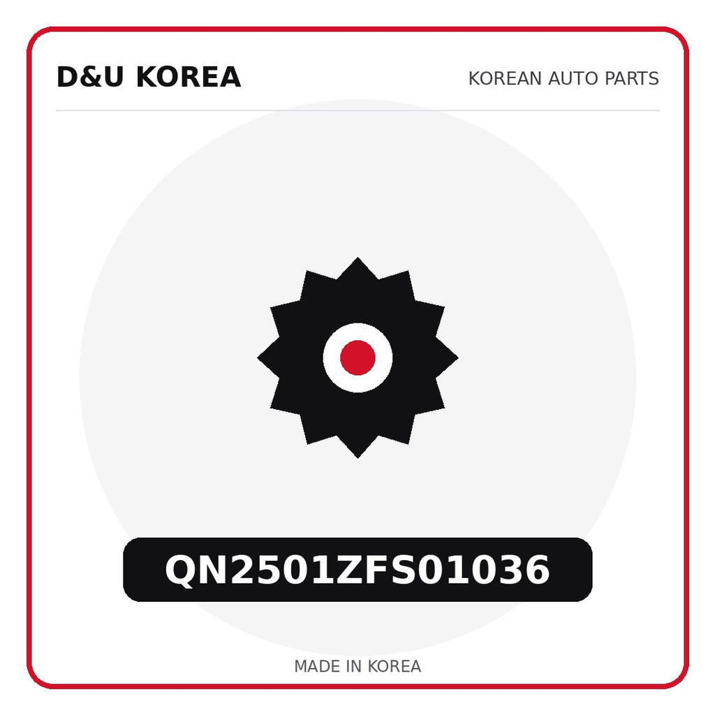 Genuine Mobis QN2501ZFS01036  for Korean vehicles | D&U Korea