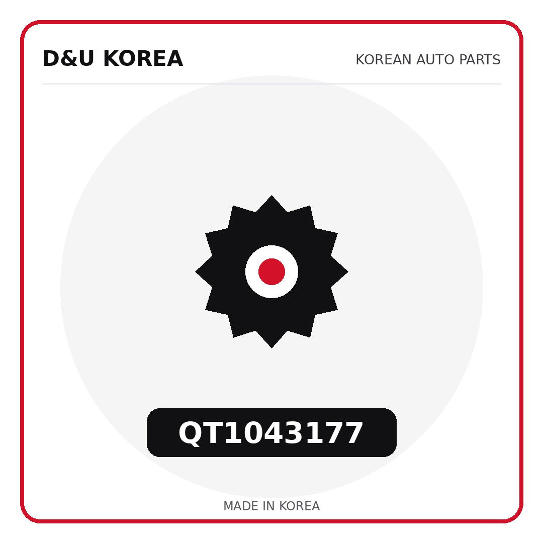 Genuine Mobis QT1043177  for Korean vehicles | D&U Korea