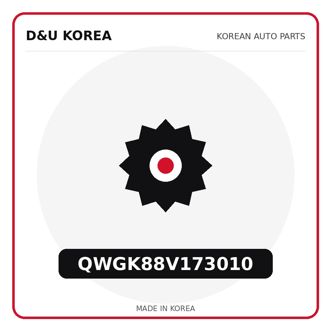 Genuine Mobis QWGK88V173010  for Korean vehicles | D&U Korea