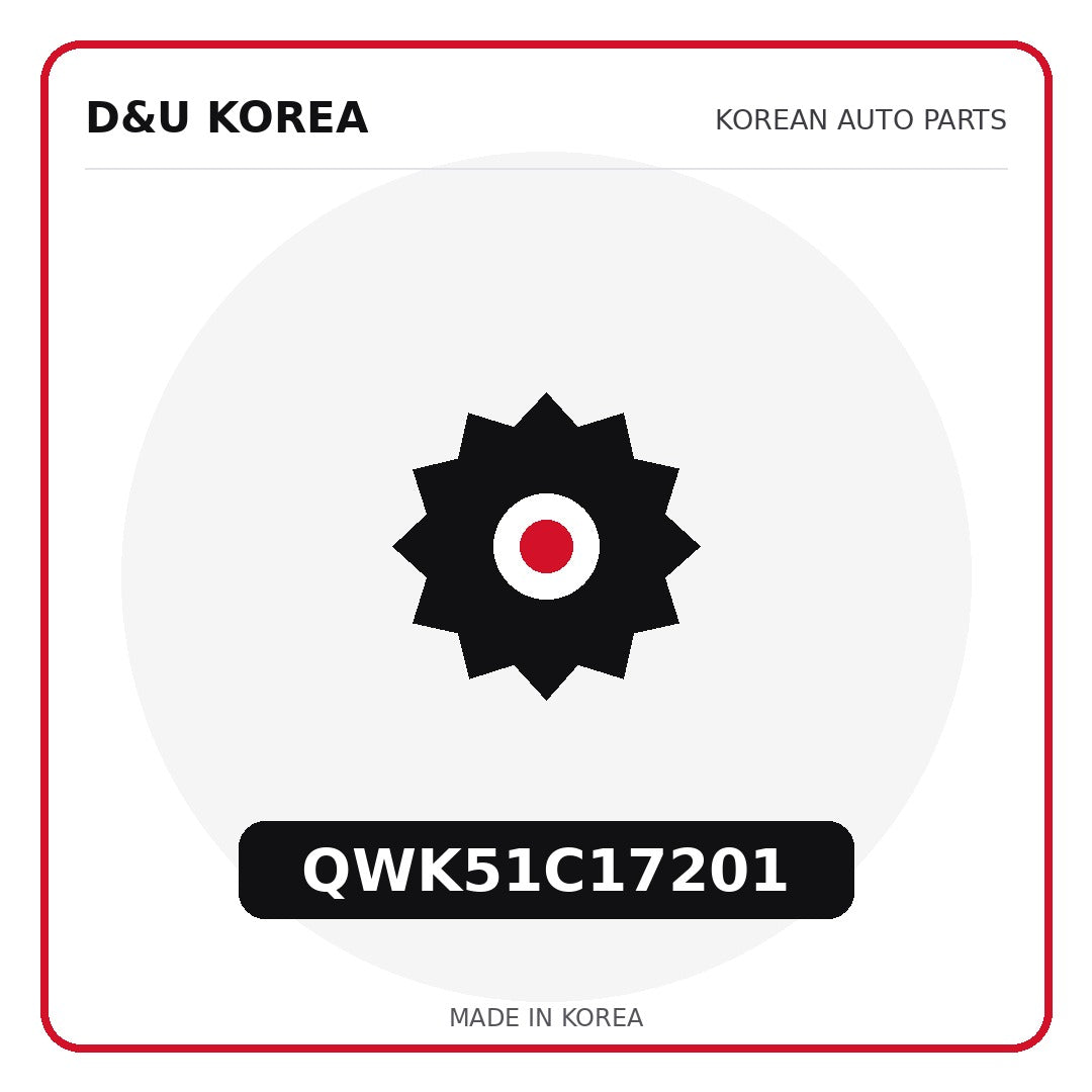 Genuine Mobis QWK51C17201  for Korean vehicles | D&U Korea