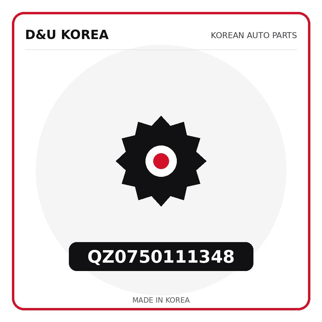 Genuine Mobis QZ0750111348  for Korean vehicles | D&U Korea