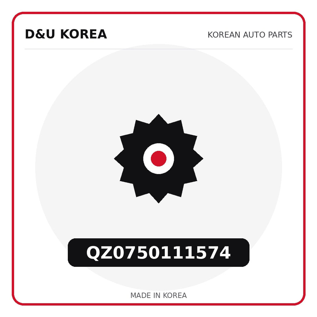 Genuine Mobis QZ0750111574  for Korean vehicles | D&U Korea