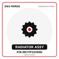Genuine Mobis RADIATOR ASSY 0K77P15200D - Korean auto parts from D&U Korea