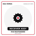 Genuine Mobis RECEIVER ASSY 954703E000 for Korean vehicles | D&U Korea