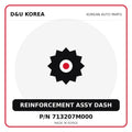 Genuine Mobis REINFORCEMENT ASSY DASH 713207M000 - Korean auto parts from D&U Korea