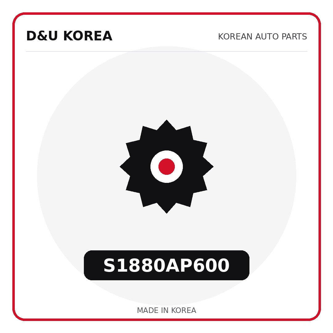 Genuine Mobis S1880AP600  for Korean vehicles | D&U Korea