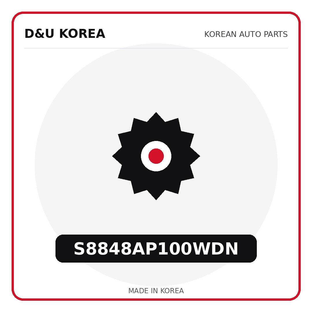 Genuine Mobis S8848AP100WDN  for Korean vehicles | D&U Korea