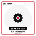 Genuine Mobis SEAL PISTON 581133J000 - Korean auto parts from D&U Korea