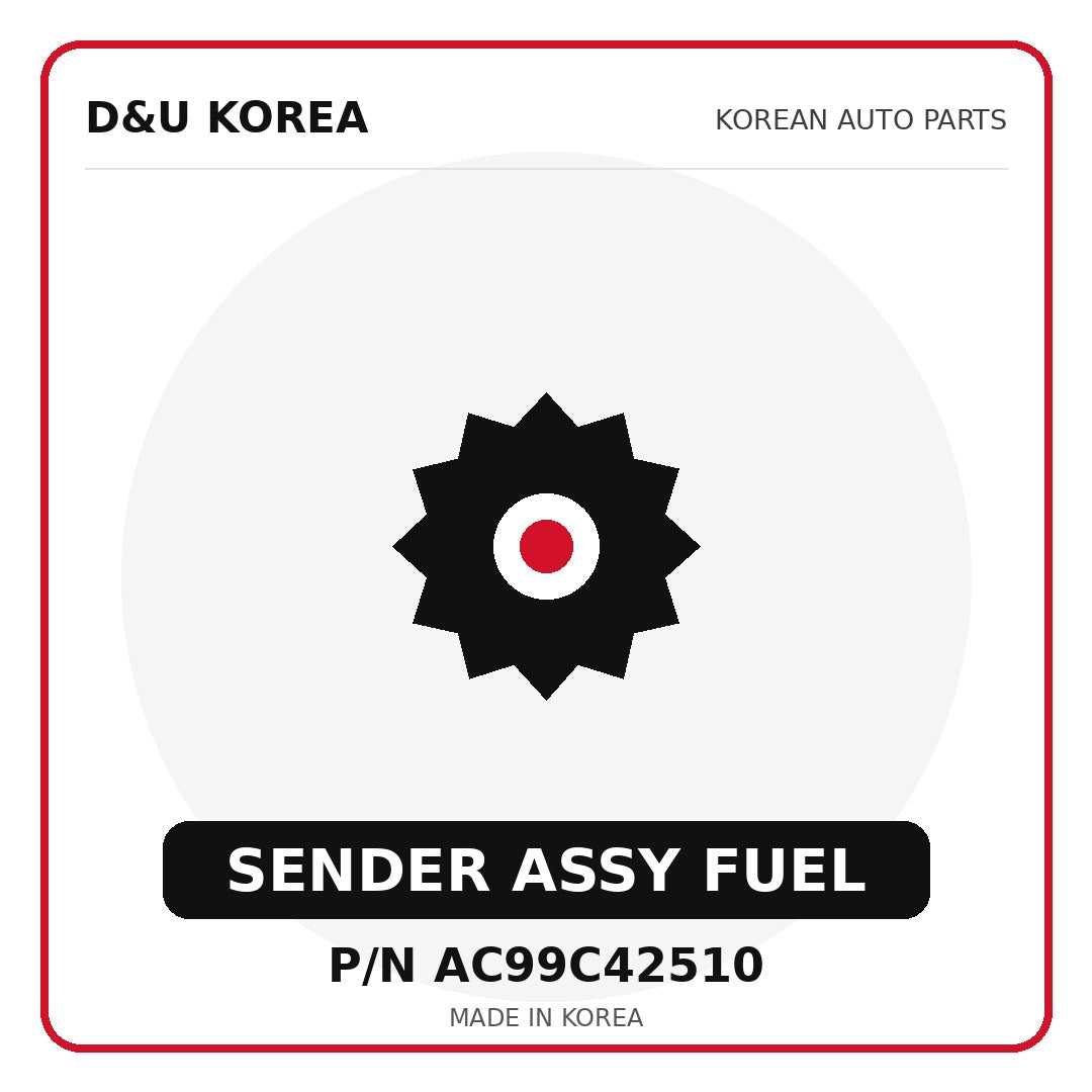 Genuine Mobis SENDER ASSY FUEL AC99C42510 for Korean vehicles | D&U Korea