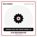Genuine Mobis SENSOR ASSY ABS FRONT WHEEL LH 956704W100 for Korean vehicles | D&U Korea