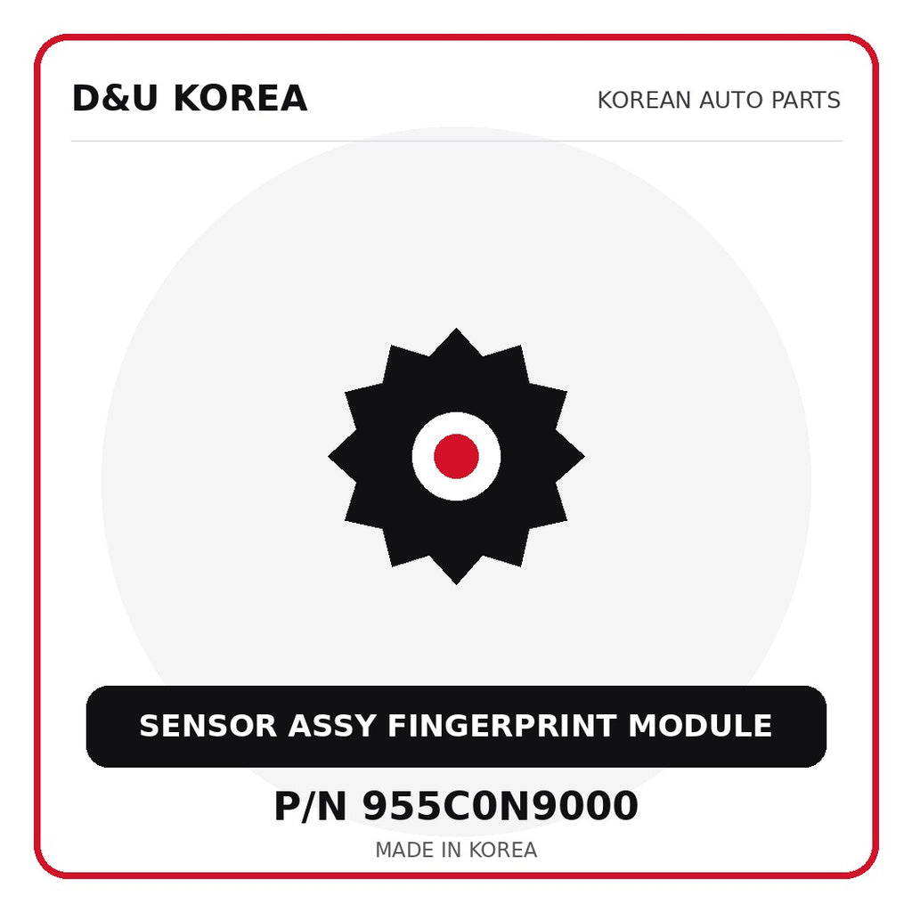 Genuine Mobis SENSOR ASSY FINGERPRINT MODULE 955C0N9000 for Korean vehicles | D&U Korea